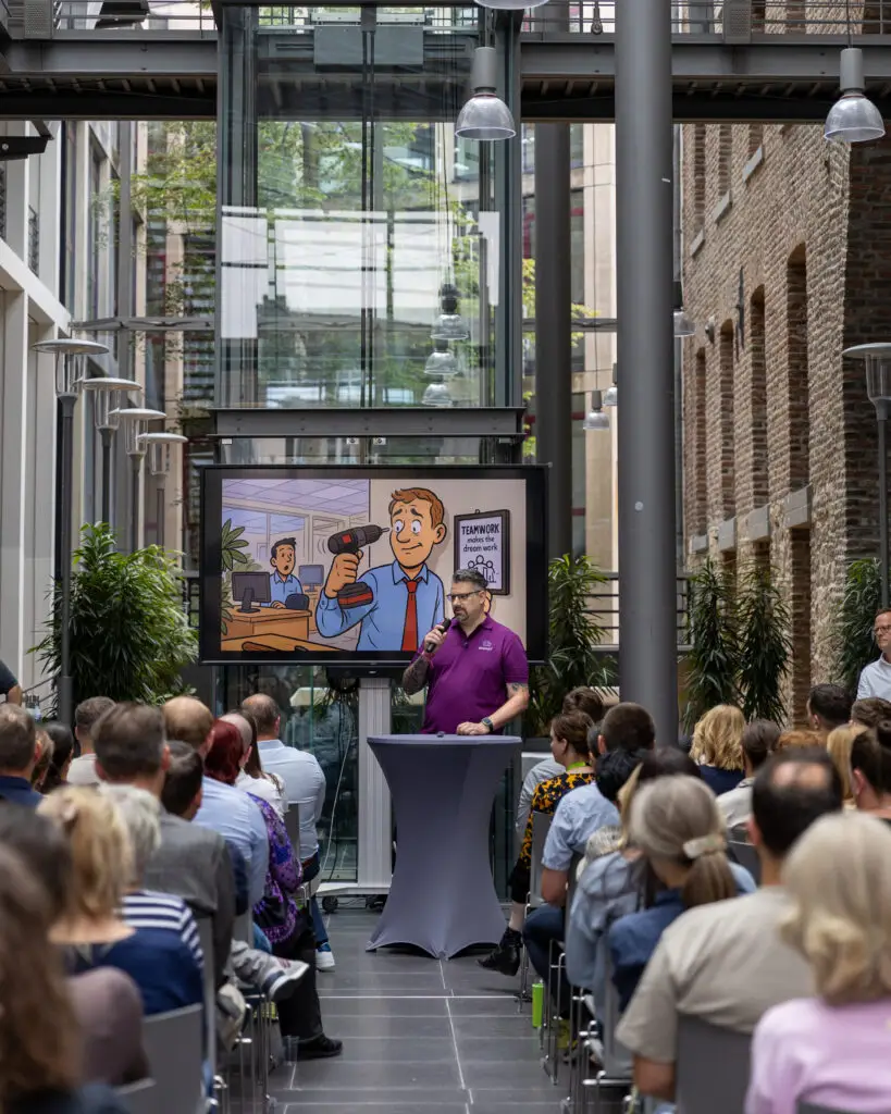 Patrick Ghys KI Einführung Unternehmen EWV Copilot Event